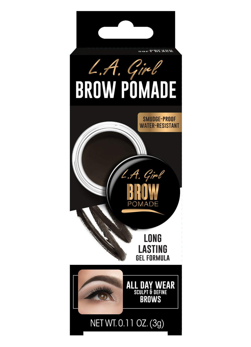 L.A. Girl Brow pomade, soft black L.A. Girl