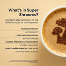 Blueprint by Bryan Johnson Super Shroom Coffee – Mushroom Coffee with Lion’s Mane, Reishi & GABA – 70mg Caffeine – Focus & Energy Coffee – Adaptogenic Coffee Alternative – 30 Servings Infinity Warehouse