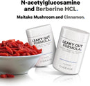 Codeage Leaky Gut Supplement, L-Glutamine, N-Acetylglucosamine, Probiotic, Butyric Acid, Polyphenols, Quercetin, DGL, Marshmallow Root, Berberine, BioPerine, Cinnamon, Vegan, Non-GMO, 60 Capsules Infinity Warehouse