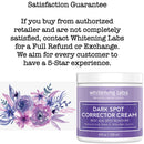 Dark Spot Corrector Face Body Cream. Spot Fade Remover Diminisher for Men and Women 4 OZ WhiteningLabs