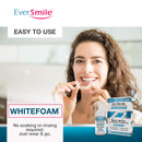 EverSmile WhiteFoam Retainer Cleaner, Invisible Aligner Cleaner, Dental Cleaner for Retainer, Aligners & Trays, Kills Bacteria, Whitens Teeth & Eliminates Bad Breath - Travel Size (2 Pack - 25 ml) EverSmile