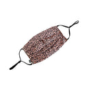 Slip Silk Double-Sided Silk Face Covering, Rose Leopard (One Size) - Breathable + Reusable Silk Face Covering Made with 22 Momme Mulberry Silk + Cotton Inner Lining - Adjustable Nose Wire + Earloops SLIP Store