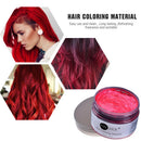Red Hair Coloring Wax Temporary Hair Clay Pomades 4.23 oz,Natural Hair Dye Material Disposable Hair Styling Clay Ash for Cosplay,Halloween,Party VOLLUCK