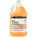 Clean Revolution Antibacterial Liquid Gel Hand Soap Refill, 128 Fl Oz, Fresh Orange Scented - Made in USA Infinity Warehouse