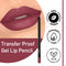 Mellow Cosmetics Gel Lip Pencil - Matte Liner for Women - Long-Lasting & No Bleeding - Organic, Natural, Vegan, Cruelty-Free - Paraben-Free Makeup - Harper - Harper Mellow