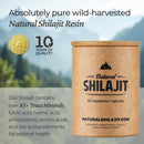 NATURAL SHILAJIT Capsules (1-2 Months Supply) - 60 Count - Shilajit for Men & Women with Fulvic Acid & Trace Minerals, Plant Based Nutrients for Energy, Immune Support & Vitality Infinity Warehouse
