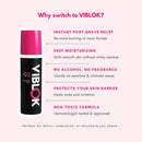 VIBLOK Skin Defense Post-Shave Lotion, 100% Non-toxic and Hypoallergenic, 1.7 Fluid Ounces Infinity Warehouse