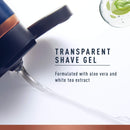 King C. Gillette Men’s Transparent Shave Gel with White Tea and Argan Oil, 5oz King C. Gillette