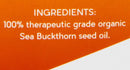 SIBU Premium USDA Organic, Omega 7 Sea Buckthorn Seed Oil, 30 ml sibu
