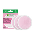 Garnier SkinActive Micellar Cleansing Eco Pads, Ultra-soft Reusable Microfiber Pad, 3 Count Garnier SkinActive