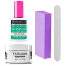 Karlash Nail Repair Kit for Broken Cracked Split Nails. Emergency Easy Quick Fix (Crystal Clear) Karlash Store
