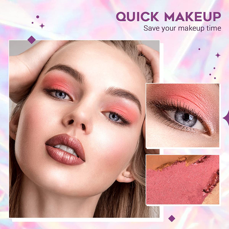 EYESEEK 12PCS Eyeshadow Stick Matte And Shimmer Creamy Eyeshadow Stick,Eye Makeup Set Long Lasting Natural Neutral Brown Shadow Pencil Kit EYESEEK
