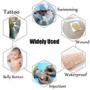 Gozahad Tattoo Aftercare Bandage | 10.2 in x 10 yd Roll | Clear Adhesive Antibacterial Wrap Second Skin Healing Protective Waterproof Tattoo Film Product for Initial Healing Tattoo Supplies gozahad
