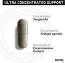 Tongkat Ali Fadogia Agrestis - Ultra High Potency 200:1 Tongkat Ali & 30:1 Fadogia Agrestis - 2% Eurycomanone -Third-Party Lab Tested - 120 Capsules Infinity Warehouse