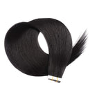 14inch Jet Black Tape In Hair Extensions Human Hair Tape In Extensions Jet Black Remy Hair Tape In Extensions 40g 1