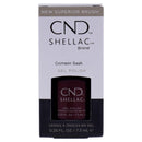 CND Shellac Gel Nail Polish, Long-lasting NailPaint Color with Curve-hugging Brush, Red/Burgundy Polish, 0.25 fl oz CND