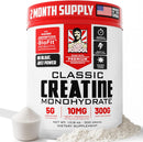 Old School Labs 5000mg Creatine Monohydrate Capsules With BioFit™ (Max Strength) Supports Muscle Growth & Recovery, Performance, Cognitive Health - Creatine Pills for Men & Women, Made in USA 180 Caps Infinity Warehouse