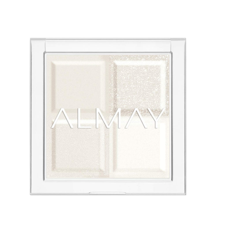 Eyeshadow Palette by Almay, Longlasting Eye Makeup, Single Shade Eye Color in Matte, Metallic, Satin and Glitter Finish, Hypoallergenic, 100 Unicorn, 0.1 Oz Almay