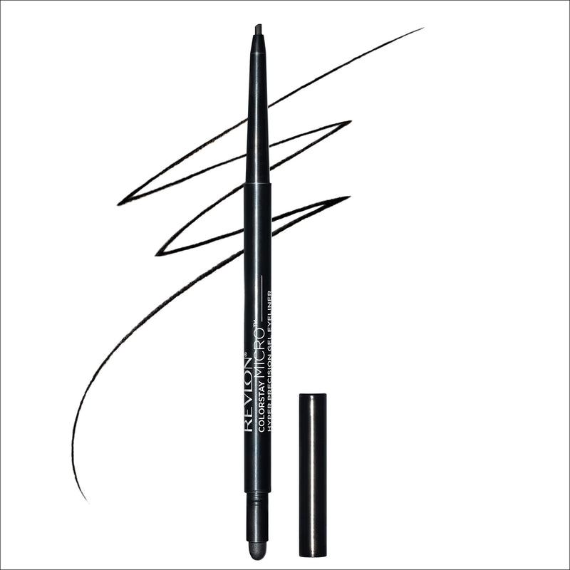 Revlon Colorstay Micro hyper Precision Gel Eyeliner, Waterproof, Long wearing, 0.009 Oz, Black REVLON