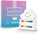 Rainbow Bath Bombs Gift Set, Ribivaul 3 Extra-Large 6.5oz Handmade Bath Bombs with Natural Ingredients, Cloud Bath Bomb with Rich Bubbles for Kids/Women, Great Gift Idea for Valentine's Day, Birthday Ribivaul Store