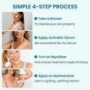MyoGlow LED Neck Massager & 90-Day Niacinamide Serum Infinity Warehouse