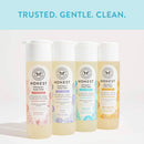 The Honest Company Gently Nourishing Sweet Almond Shampoo + Body Wash, Tear Free Baby Shampoo + Body Wash, naturally Derived Ingredients, sulfate & Paraben Free Baby Wash, 18 Fl. Oz HONEST