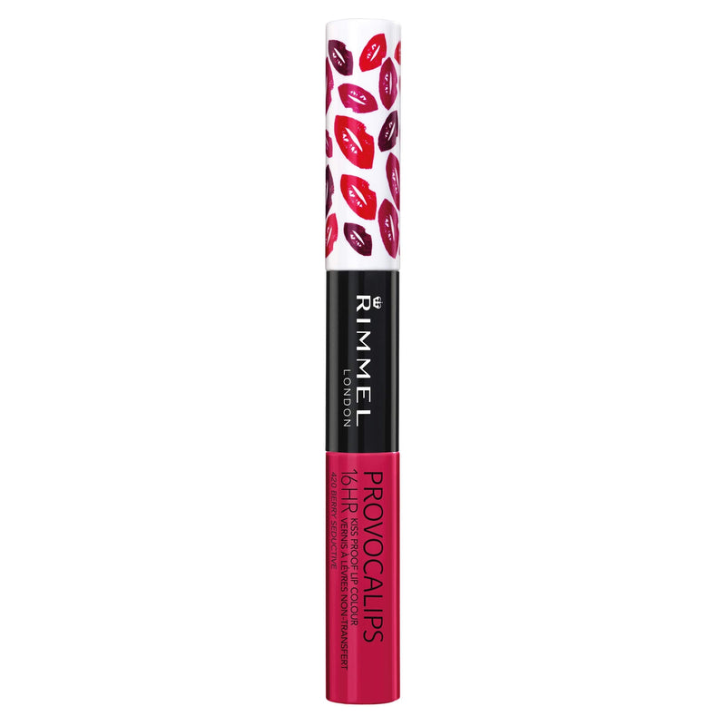 Rimmel Provocalips Lip Colour, Berry Seductive, 0.14 Fluid Ounce Rimmel