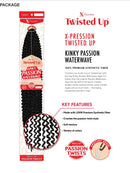 Outre X-Pression Crochet Braids Twisted Up Kinky Passion Water wave 24" (3-Pack, OM30) Outre Braids