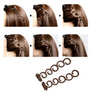 MeetFavorite Twist Plait Hair Braiding Hairdressing Tools,Topsy Tail Hair Braid French Centipede Braiders,Hair Design Styling Tools Accessories MeetFavorite