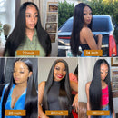 UNice Hair 13x4 Lace Front Human Hair Wigs for Black Women Brazilian Virgin Hair Long Straight Lace Frontal Wig Pre Plucked With Baby Hair 24inch UNICE Store
