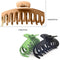 6 Pcs Big Hair Claw Clips 4.3 Inch Large Banana Clips Nonslip Hair Claw Clamps Fashion Hair Styling Accessories for Women Girls (Type A) CHENLEI