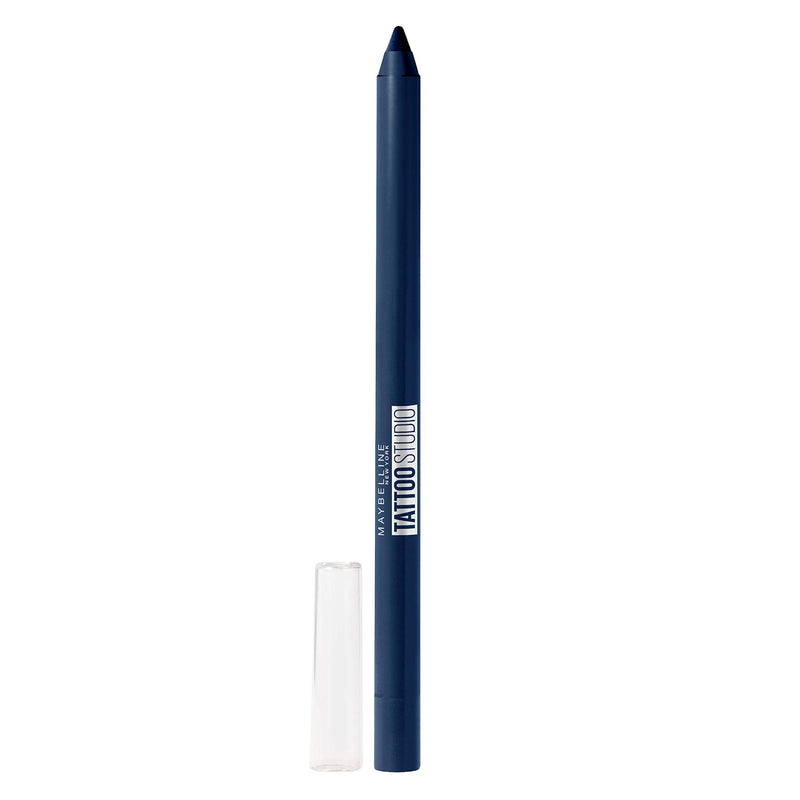 Maybelline TattooStudio Sharpenable Gel Pencil Longwear Eyeliner Makeup, Striking Navy, 0.04 oz. Maybelline New York