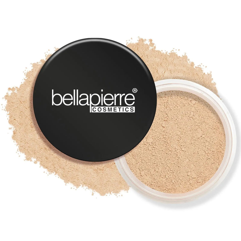 bellapierre Mineral Foundation SPF 15 - Loose Powder Foundation | Vegan & Cruelty Free Natural Makeup | Full Coverage Matte Finish | Hypoallergenic | Oil & Talc Free - 0.32 Oz - Cinnamon Infinity Warehouse