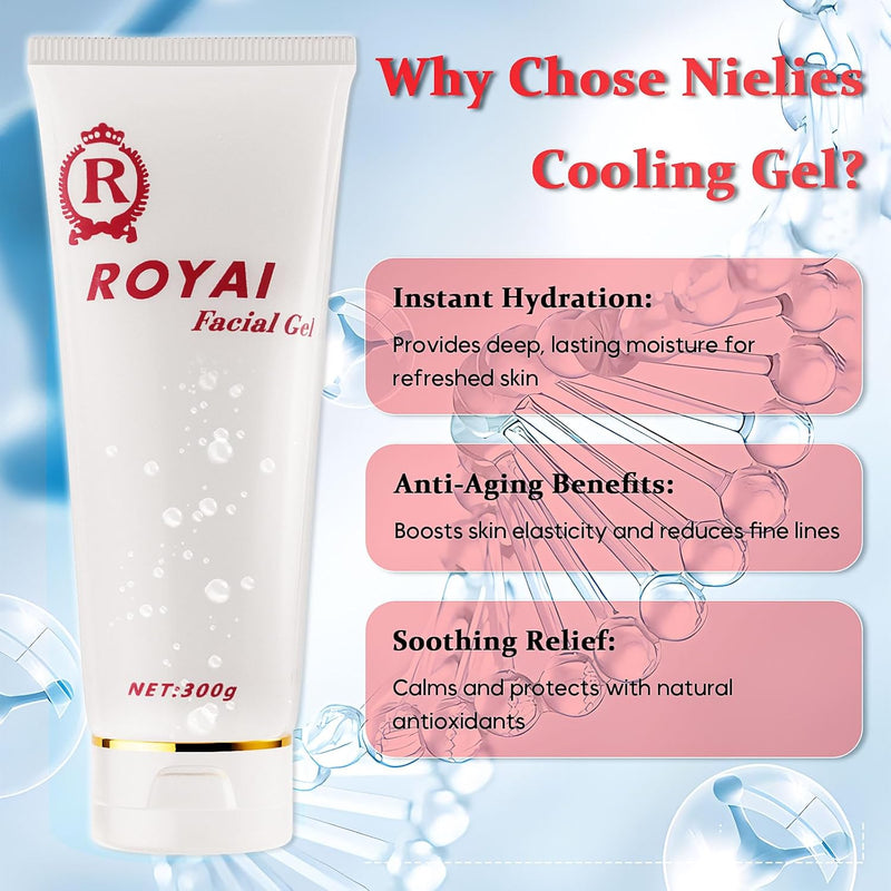 3 Pcs Cooling Gel for Hair Removal Device Skin Care, Cooling for Laser Hair Removal.Primer Gel for Beauty Facial Body Skin Care Machine for Women and Men (3) - Infinity Warehouse