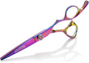 Professional Hair Cutting Shears,Hair Scissors Barber Hairdressing Shears Edge Razor Sharp Blades Haircut Scissors for Men Women Kids Japan 440c Stainless Steel 6 Inch (B) JAVENPROLIU
