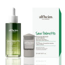 Saw Palmetto Follicle Boost Scalp Serum for Thinning Hair, Clinically Tested Hair & Scalp Treatment, Drug-Free Hormone-Free, Non-Greasy Formula with Peptides, Caffeine & Biotin Infinity Warehouse