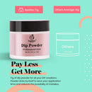 Beetles Bridesmaid Beauty Classic Dip Powder Nail Kit Starter - Nude Gray Pink 6 Colors Nail Dipping Powder Kit for French Nail, No LED Nail Lamp Needed Manicure Kit Nail Art DIY Home Gift Box beetles Gel Polish Store