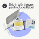 Tiny Health Vaginal Health Test Kit, Fast & Mess-Free, Easy Ship-in Kit, 3-4 Weeks Results, Understand Biomarkers with Expert Insights Infinity Warehouse