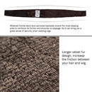 GEX Wig Grip Band Adjustable Wig Comfort Band with Adjustable Hook and Loop Fastener Non Slip Breathable Thin Head Hair Band to Keep Wig Secured and Prevent Headaches (Brown) gexworldwide