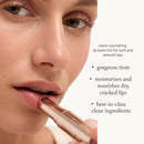 goop Beauty Tinted Lip Balm - Moisturizing, Soothing, Hydrating Lip Balm for Chapped, Cracked & Dry Lips, Nude-Pink Color, 0.16 oz Infinity Warehouse