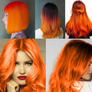 Orange Hair Coloring Dye Wax , SOVONCARE Temporary Natural Hairstyle Cream for Women & Men Kids Halloween Cosplay and Date 4.23 oz (Orange) SOVONCARE