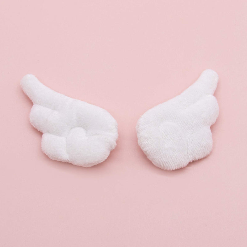 AUEAR, Lovely Plush Angel Wings Hair Clip for Girls Cosplay Costume Party Hair Barrettes Decoration Accessories (1 Pair) AUEAR