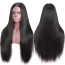 UNice Hair U Part Wig Human Hair, Glueless Straight Human Hair Wigs for Black Women, Brazilian Virgin Hair Full Head U Shape Clip in Half Wig 150% Density 22inch UNICE Store