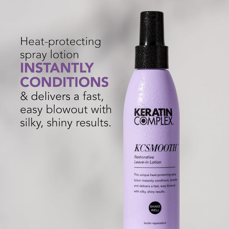 Keratin Complex - KCSMOOTH Restorative Leave-in Lotion Blow Dry Aid - 5 fl oz Infinity Warehouse