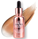 LUMINESS Liquid Mirage Color Changing Foundation for Mature Skin, Skincare-Infused Makeup with Hyaluronic Acid & Vitamin E, Hydrating Liquid Foundation & Concealer Hybrid, Hypoallergenic (Medium) Infinity Warehouse