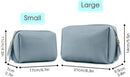 Small Vegan Leather Makeup Bag for Purse Travel Makeup Pouch Mini Cosmetic Bag for Women Girls Narwey Store