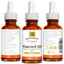 100% Natural Vitamin E Oil - For Skin, Hair and Nail Health - Nourishing Pure Vitamin E Oil For Skin - No Synthetic Ingredients, GMOs or Parabens - Cruelty Free Vitamin E Oil For Lip Gloss - 28,500 IU GOURMANTE FOOD, THE MED WAY