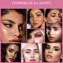 UCANBE 2PCS Eyebrow Soap Kit, Brow Styling Soap for 4D Natural Eye Brow Makeup, Long Lasting Waterproof Smudge Proof Eyebrow Cosmetics UCANBE