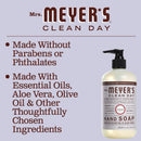 MRS. MEYER'S CLEAN DAY Hand Soap, Made with Essential Oils, Biodegradable Formula, Lavender, 12.5 fl. oz - Pack of 3 Infinity Warehouse