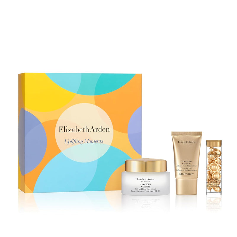 Elizabeth Arden Daily Ceramide Serum Capsules, Advanced Anti-Aging Skincare for Minimizing Wrinkles, Fragrance-Free, Enhances Skin Hydration and Radiance